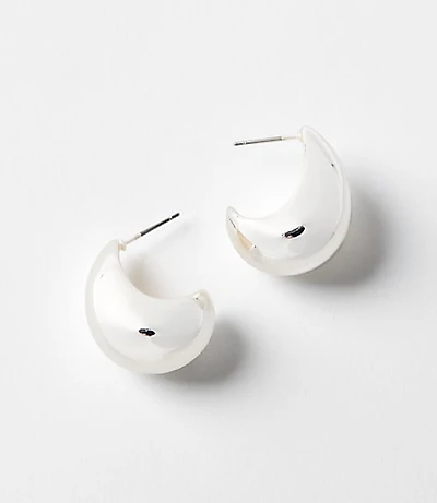 Chunky Teardrop Stud Earrings