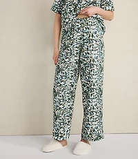 Haven Well Within Organic Cotton Gauze Floral Pajama Pants