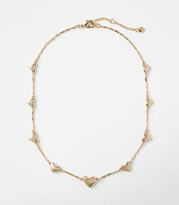 Scattered Heart Necklace