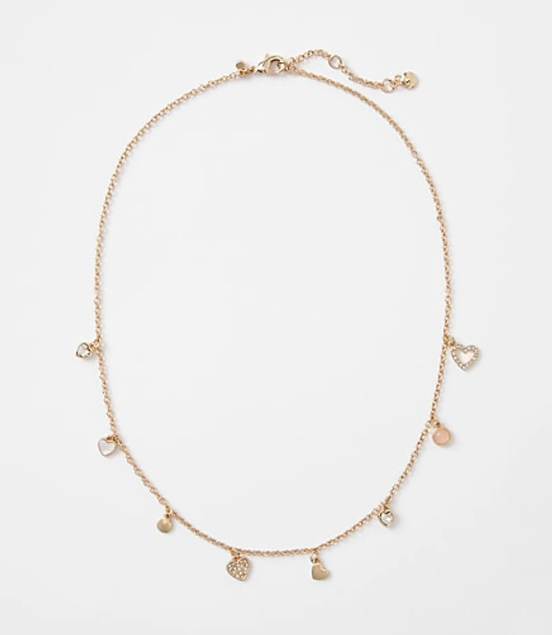 Heart Charm Delicate Necklace