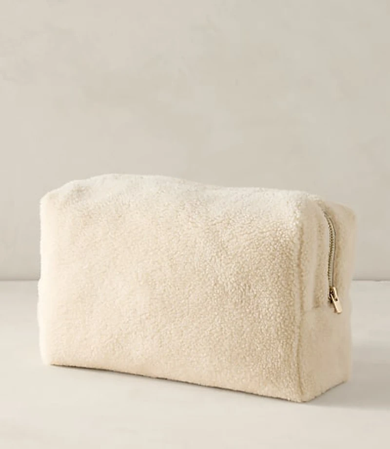 Haven Well Within Sherpa Cosmetic Bag, Medium