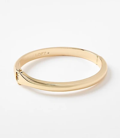 Modern Metallic Cuff Bracelet
