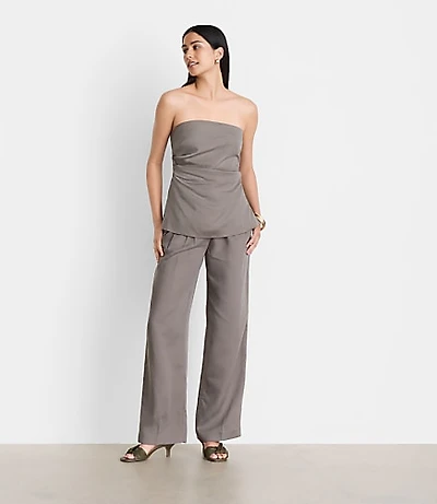 LOFT Versa Luxe Lyocell Linen Bustier