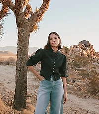 Petite Puff Sleeve Jacket