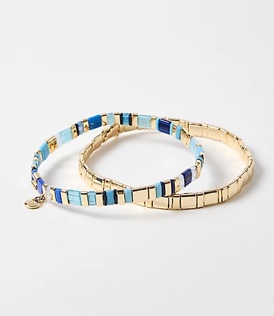 Chicklet Bracelet Set