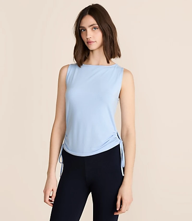 Petite Lou & Grey Essential Modal Side Tie Tank Top