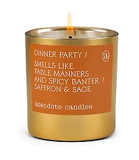Anecdote Candles Dinner Party Gold Tumbler Candle