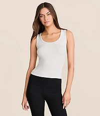 Petite Lou & Grey Heathered Ribbed Tank Top