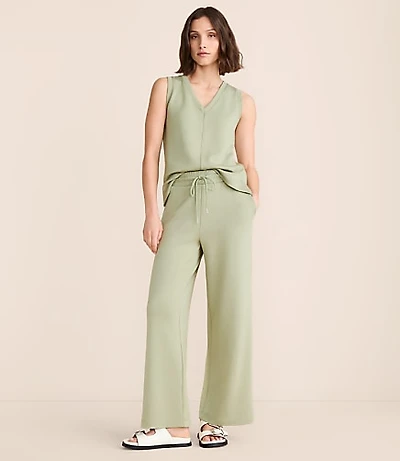Petite Lou & Grey Scubasoft Wide Leg Sweatpants