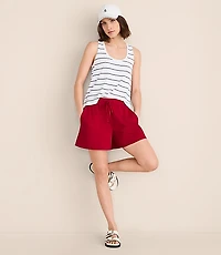 Lou & Grey Striped Essential Modal Scoop Neck Tank Top