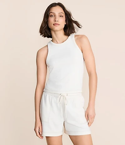 Petite Lou & Grey Terrysoft Contrast Stitch Tank Top