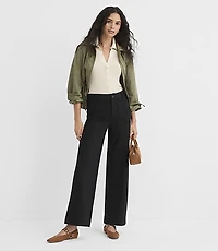 Palmer Wide Leg Pants Ponte