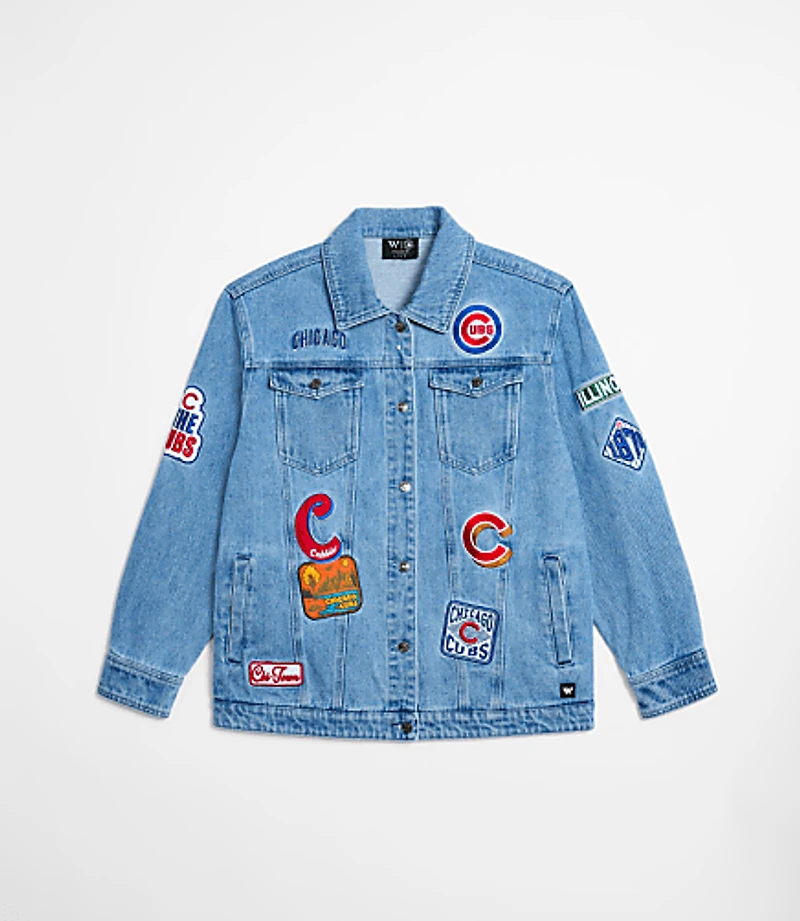Wild Collective Cubs Denim Jacket