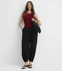 Crinkle Balloon Pants