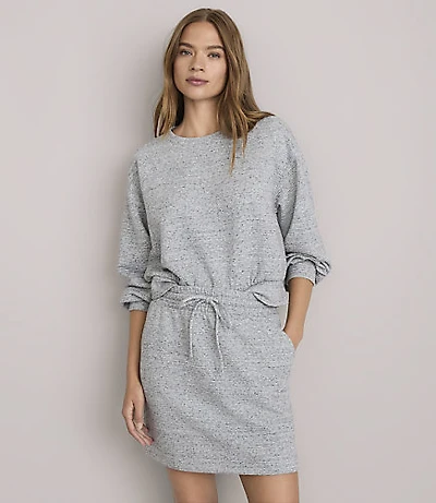 Lou & Grey Flecked Ottoman Gathered Hem Top