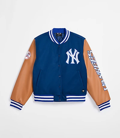 Wild Collective Yankees Varsity Jacket