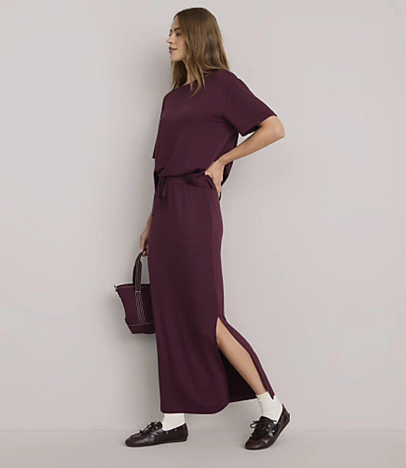 Lou & Grey Signaturesoft Maxi Pocket Skirt