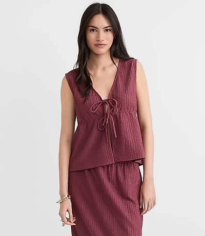 Stitchy Bow Top
