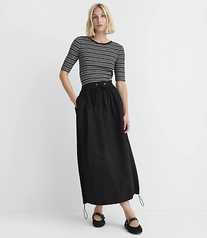 Parachute Midi Skirt