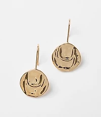 Coin Pull Through Earrings