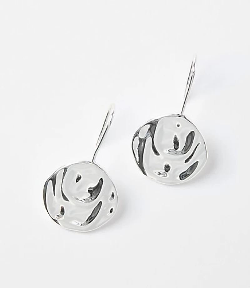 Coin Pull Through Earrings
