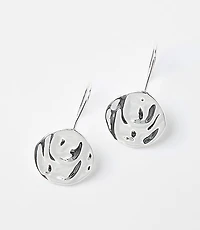 Coin Pull Through Earrings