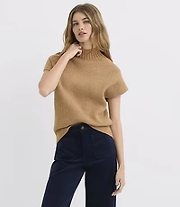 Angled Ribbed Wedge Sweater