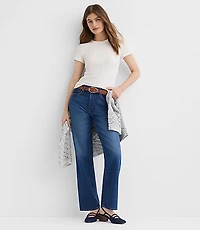 Pointelle Baby Tee