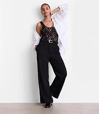 LOFT Versa Floral Lace Bodysuit