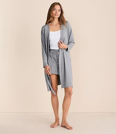 Lou & Grey Heathered Softened Modal Robe