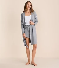 Lou & Grey Heathered Softened Modal Robe