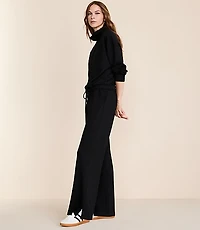 Lou & Grey Scubasoft Side Slit Straight Leg Pants