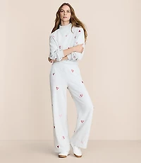 Lou & Grey Heart Cozy Cotton Wide Leg Pants