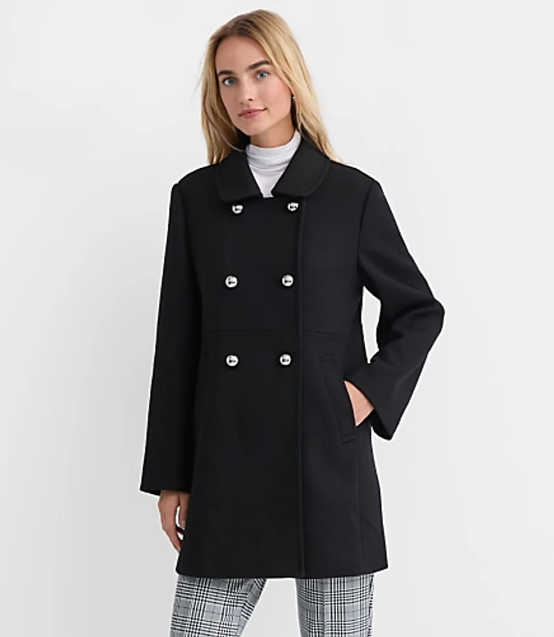 Tall Modern Double Breasted Coat
