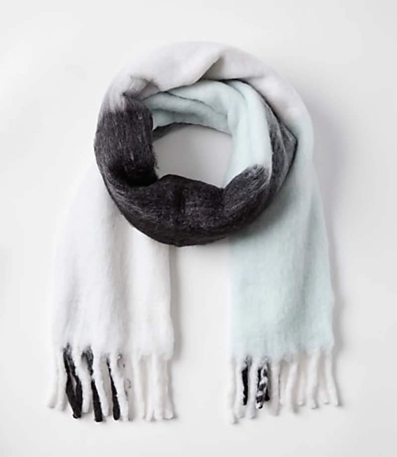 Plaid Blanket Scarf