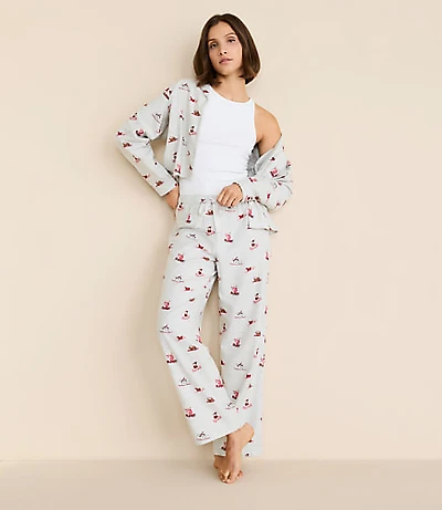 Ski Puppy Pajama Pants