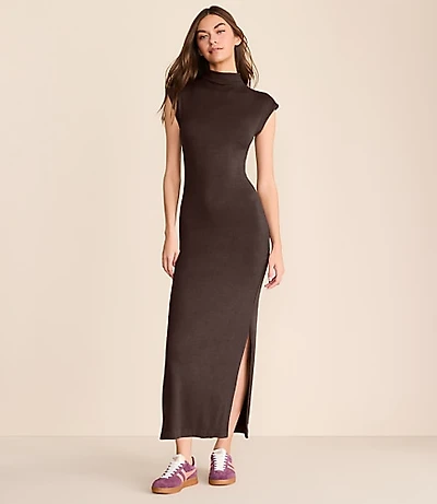 Lou & Grey Cozy Sweater Knit Column Dress