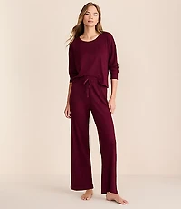 Lou & Grey Ribbed Softened Pajama Set