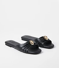Studded Slide Sandals