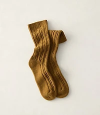 Haven Well Within Cashmere Blend Cable Knit Socks