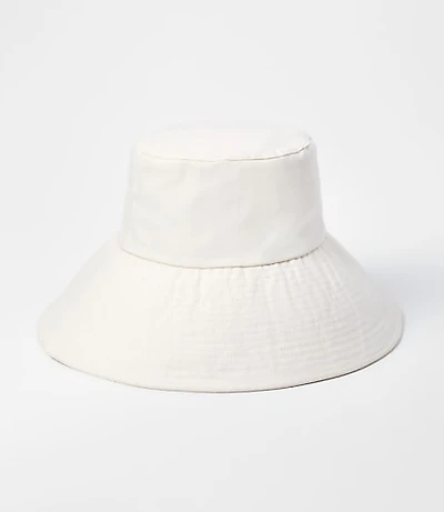 Wide Brim Bucket Hat
