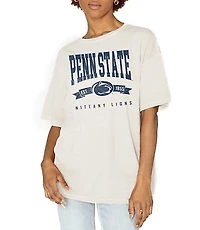 Gameday Couture Penn State Nittany Lions Get Goin' Oversized Crew Neck Tee