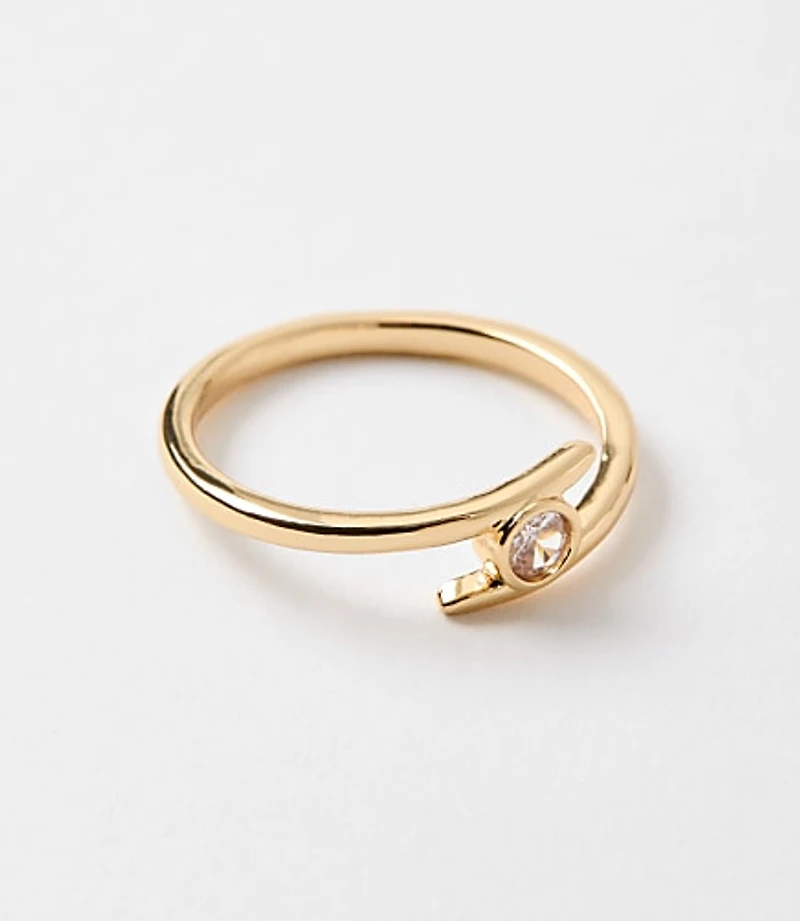 Modern Sparkle Ring