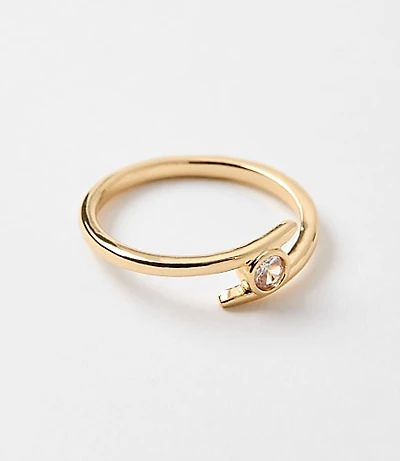 Modern Sparkle Ring