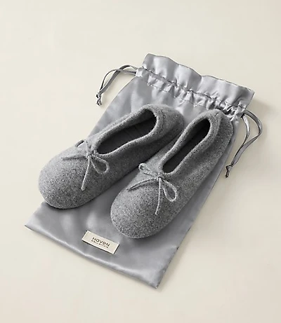 Haven Well Within Cashmere Travel Slippers