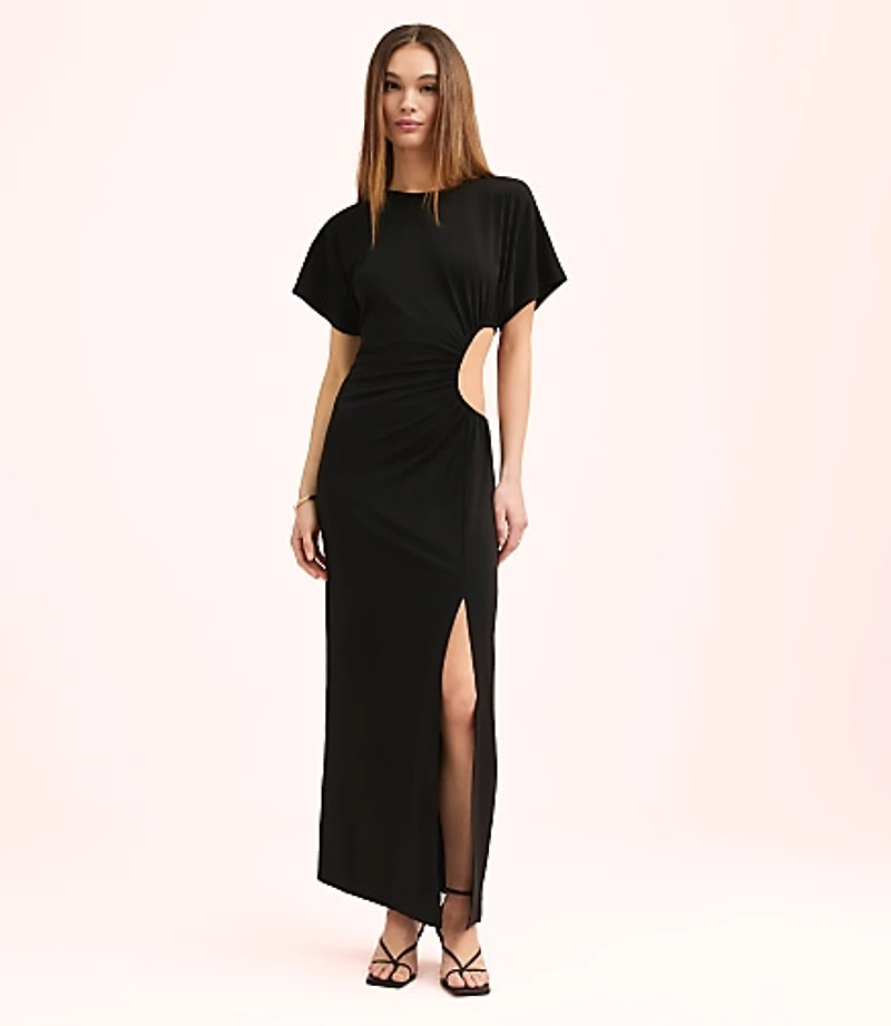 Lately Side Cutout Maxi Dress