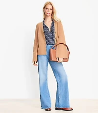 Wide Sleeve Sweater Jacket