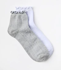 Pointelle Ankle Socks