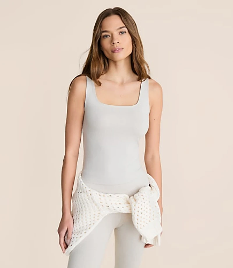 Lou & Grey Heathered Brushedsoft Tank Top