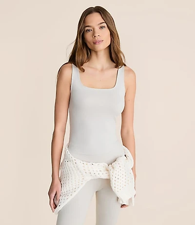Lou & Grey Heathered Brushedsoft Tank Top